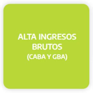 Alta Ingresos Brutos CABA y GBA